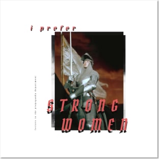 I Prefer Strong Women, II Posters and Art